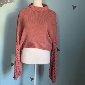 Pale rose sweater